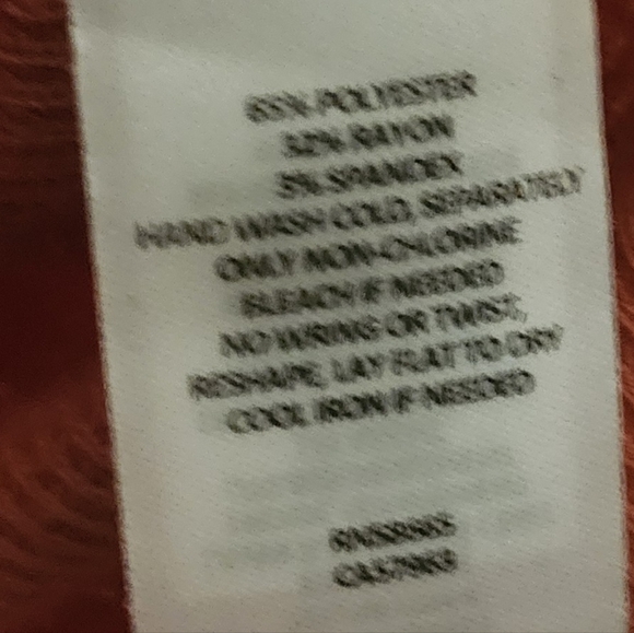 Abound Dusty rose  Long Sleeve Crop Sweater Size M - Picture 4 of 4